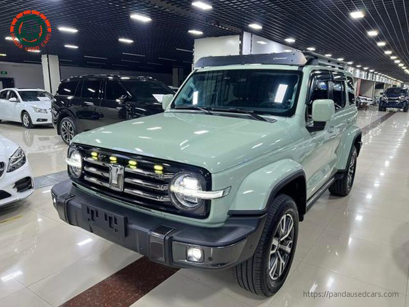Representative light green Tank 300 City Edition front three-quarter view